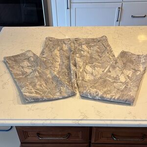 Hollister Light Gray Camouflage Pants